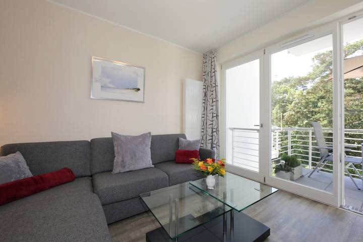 Ferienwohnung für 4 Personen, mit Sauna und Balkon in Ahlbeck - 4