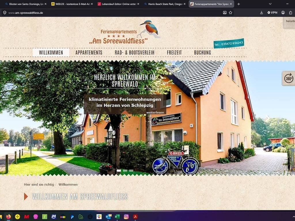 Komfort "Am Spreewaldfliess" in Schlepzig, Dahme-Spreewald