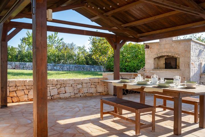 Trullo para 4 personas, con jardín y jacuzzi, Se admiten mascotas - 1