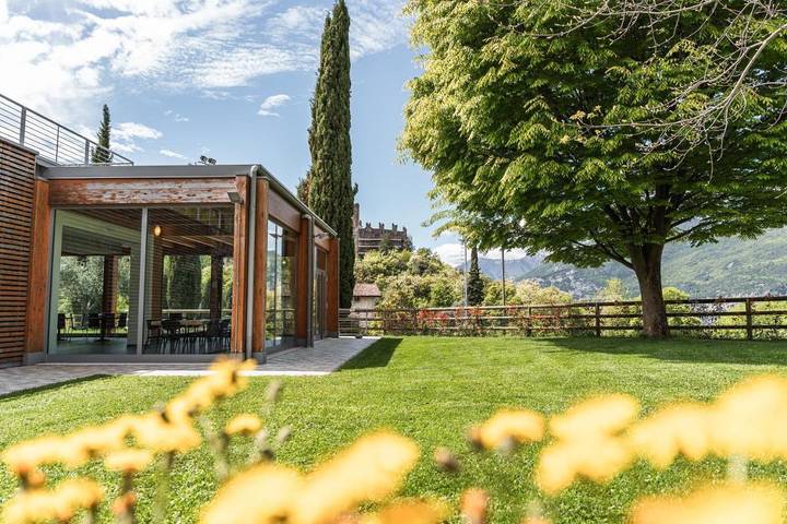 Camping für 4 Personen, mit Sauna und Pool sowie Garten und Ausblick, mit Haustier im Trentino - 2