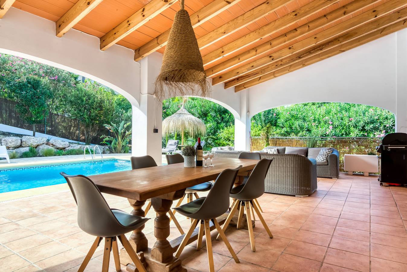 Villa 'Casa Las Lunas' con vistas a la montaña, Wi-Fi y aire acondicionado in Jávea, Costa Blanca