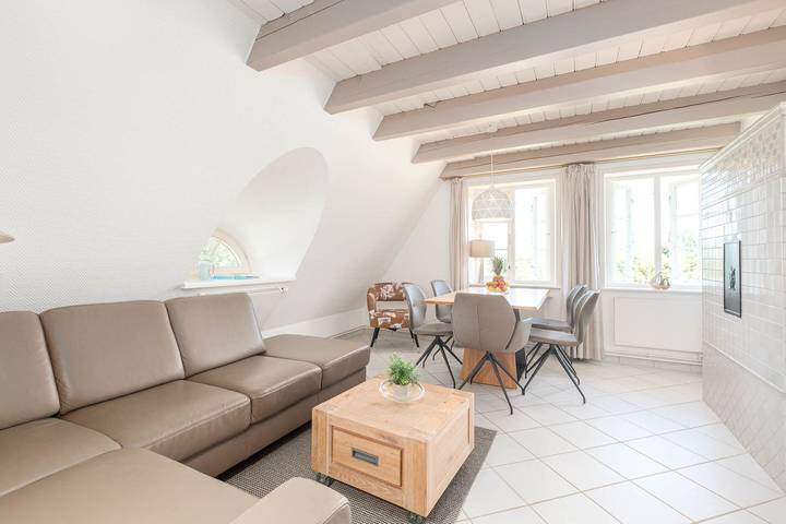 Ferienwohnung für 5 Personen, mit Terrasse und Garten sowie Sauna in Norddorf