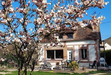 Location de vacances pour 4 personnes, avec jardin et vue à Heudreville-sur-Eure