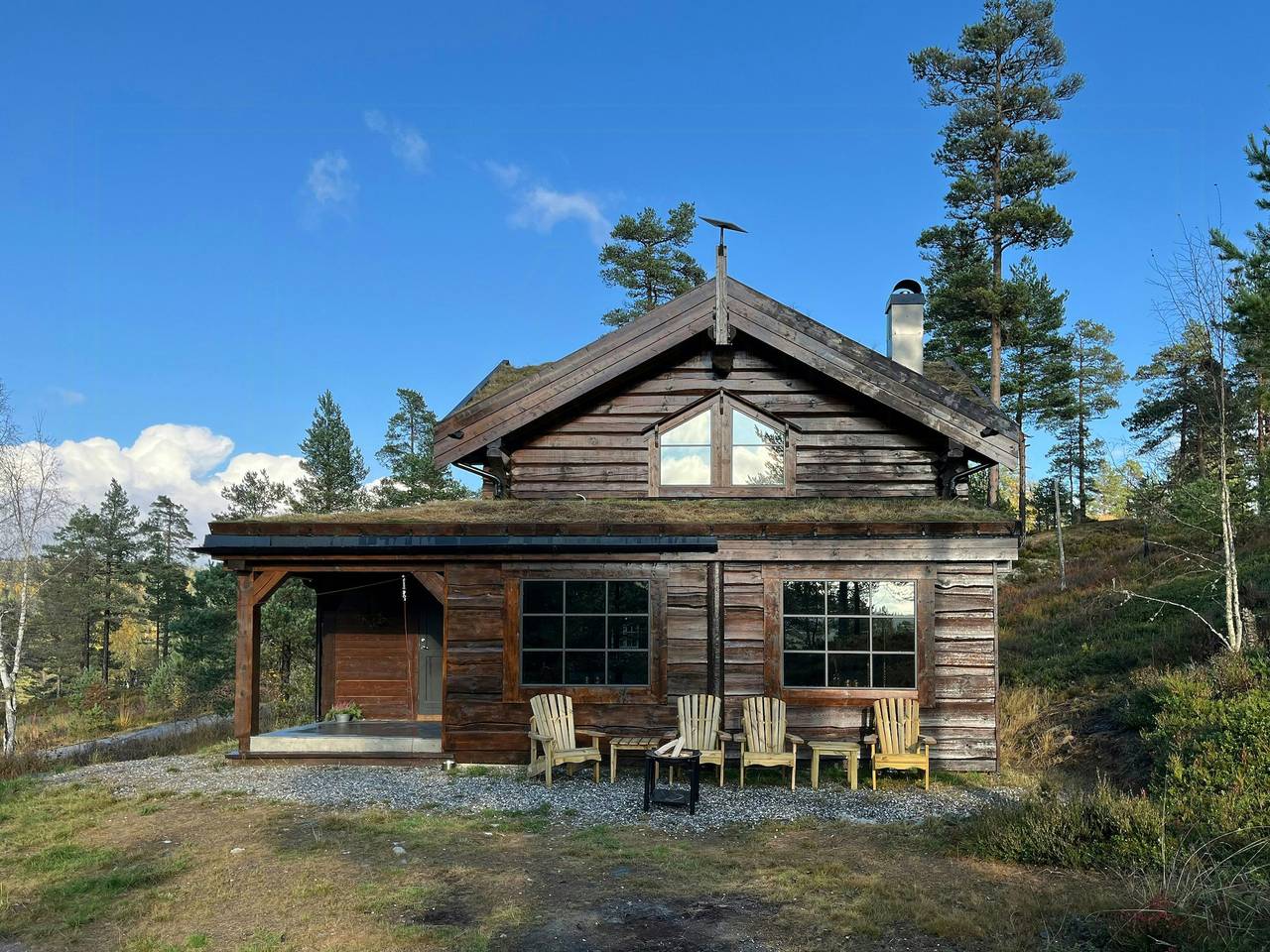 Koselig laftehytte ved Havrefjell in Nissedal 