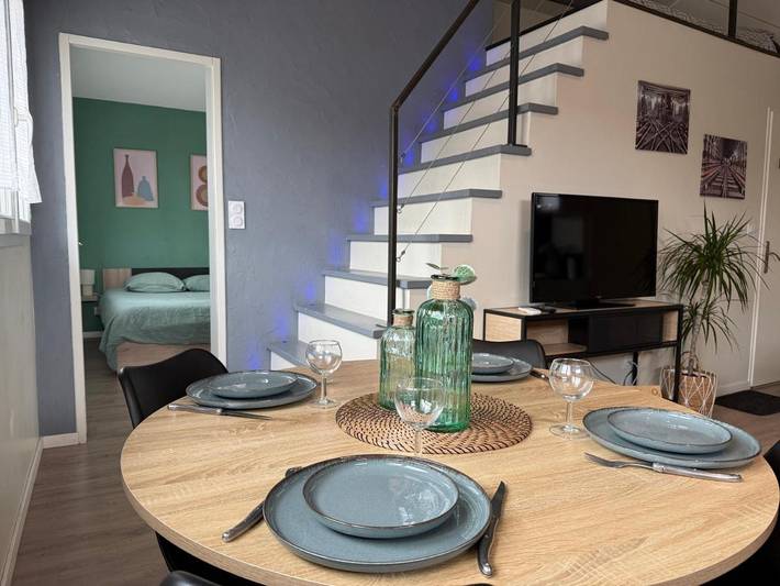 Appartement de vacances pour 2 personnes, avec vue et terrasse