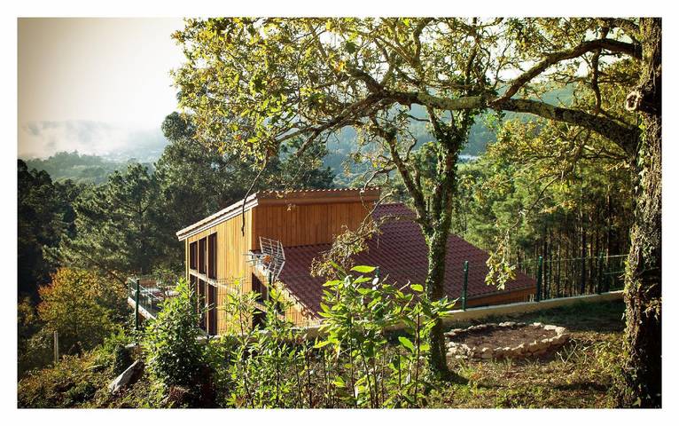 Casa de vacaciones con piscina particular para 8 personas aprox. 87 qm en Tavilo, España Verde (Rías Bajas) in San Cosme de Outeiro, Outes