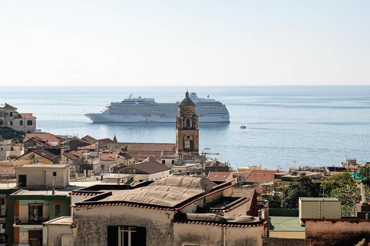 Dom gościnny dla 4 osób, z widok i ogród, Dla rodziny w Amalfi