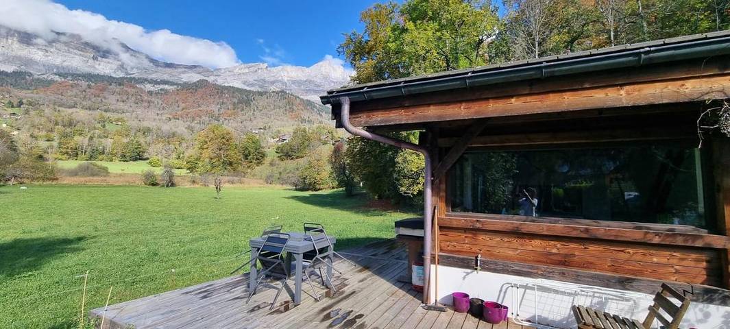 Gîte pour 4 personnes, avec vue et terrasse à Servoz - 2