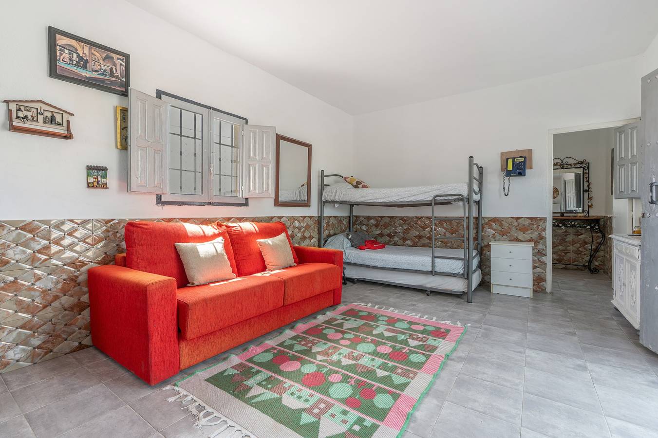 Maison de vacances « Cortijo Idéal pour Familles » avec piscine privée, terrasse et jardin in Adra, Costa de Almería