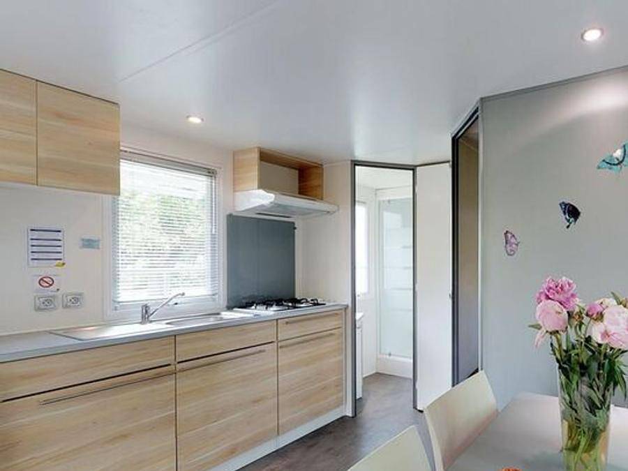 Camping La Sorguette - Mobile home 4 persons - Rosemary in L'Isle-sur-la-Sorgue, Vaucluse