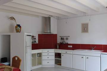 Location de vacances pour 4 personnes, avec jardin et terrasse à Le Grand-Village-Plage