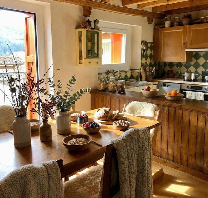 Location de vacances pour 6 personnes, avec vue et jardin à Err