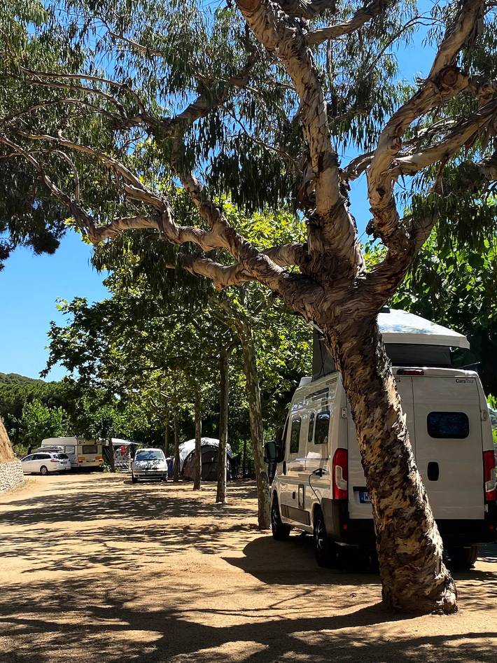 Bungalow Thianon 4 pax + Clim 4 personas in Platja de la Cabra (Calella), Calella