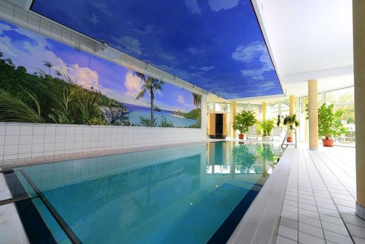 Hotel für 2 Personen, mit Terrasse und Garten sowie Pool und Sauna in Grünbach - 2