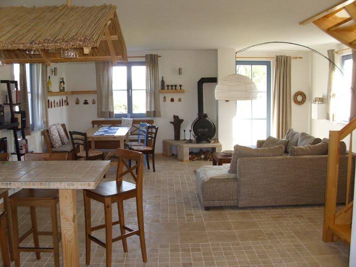 Ferienhaus für 4 Personen, mit Balkon und Terrasse sowie Garten und Sauna in Oertzenhof