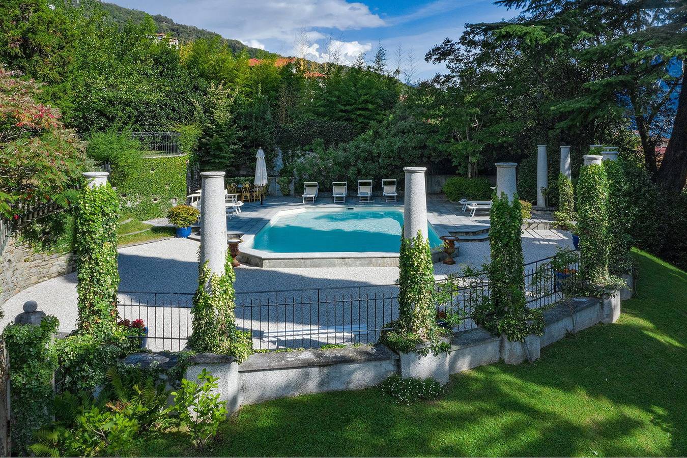Villa Camilla in Santa Maria (Como), Comune di San Siro