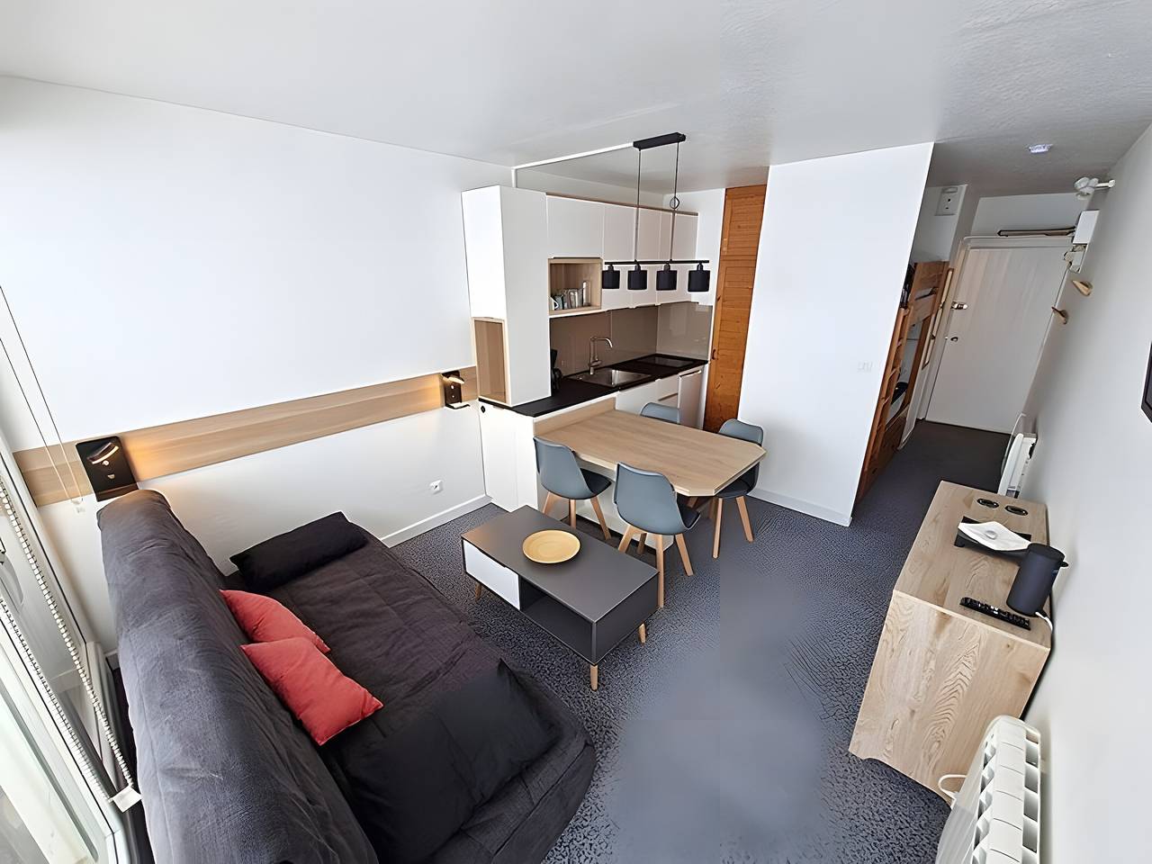 Entire apartment, South-Facing Studio at the Foot of the Slopes, 4 Guests, Wifi, Gr10 in La Pierre Saint-Martin, Arette