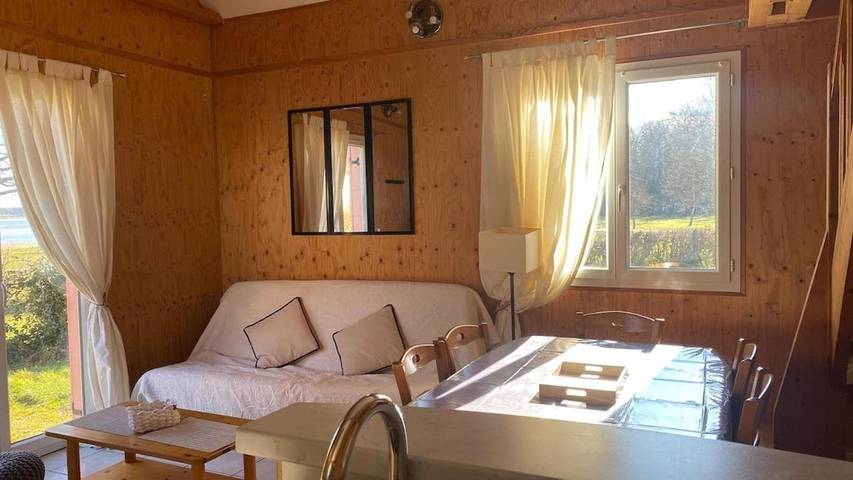 Location de vacances pour 8 personnes, avec vue ainsi que vue sur le lac et jardin dans Lac de Der-Chantecoq (Giffaumont-Champaubert) - 3