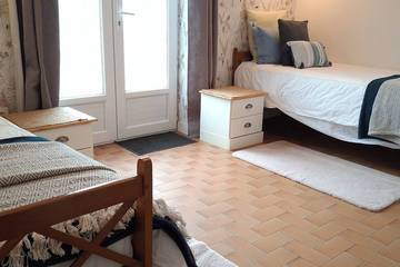 Cottage pour 2 personnes, avec jardin à Saint-Aignan (Morbihan)