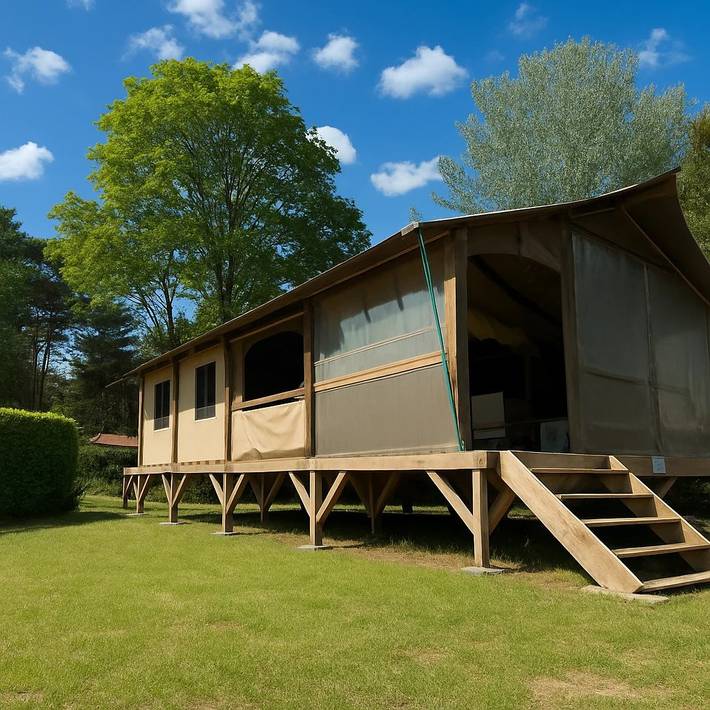 Tente pour 6 personnes, avec bassin pour enfant en Vendée - 3