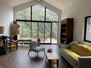 Maison de vacances pour 6 personnes, avec jardin et sauna, animaux acceptés dans les Alpes maritimes