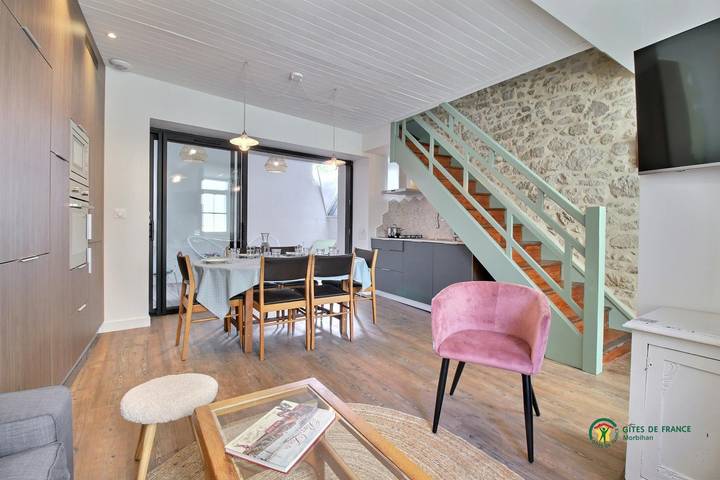 Gîte pour 6 personnes, avec Terrasse à Port-Louis