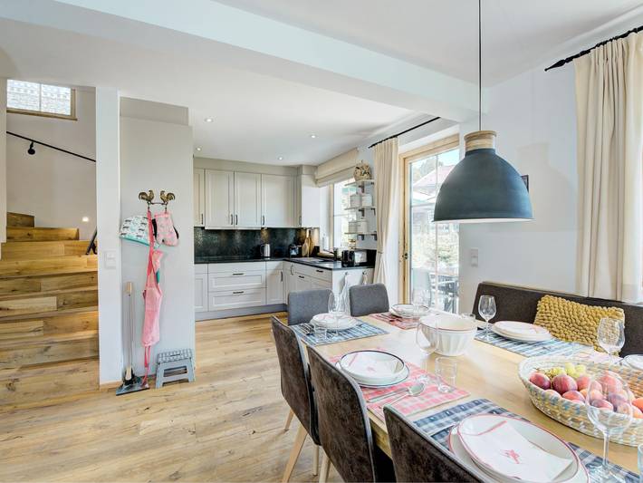 Hütte für 14 Personen, mit Terrasse und Garten sowie Sauna in Mühlbach am Hochkönig - 4