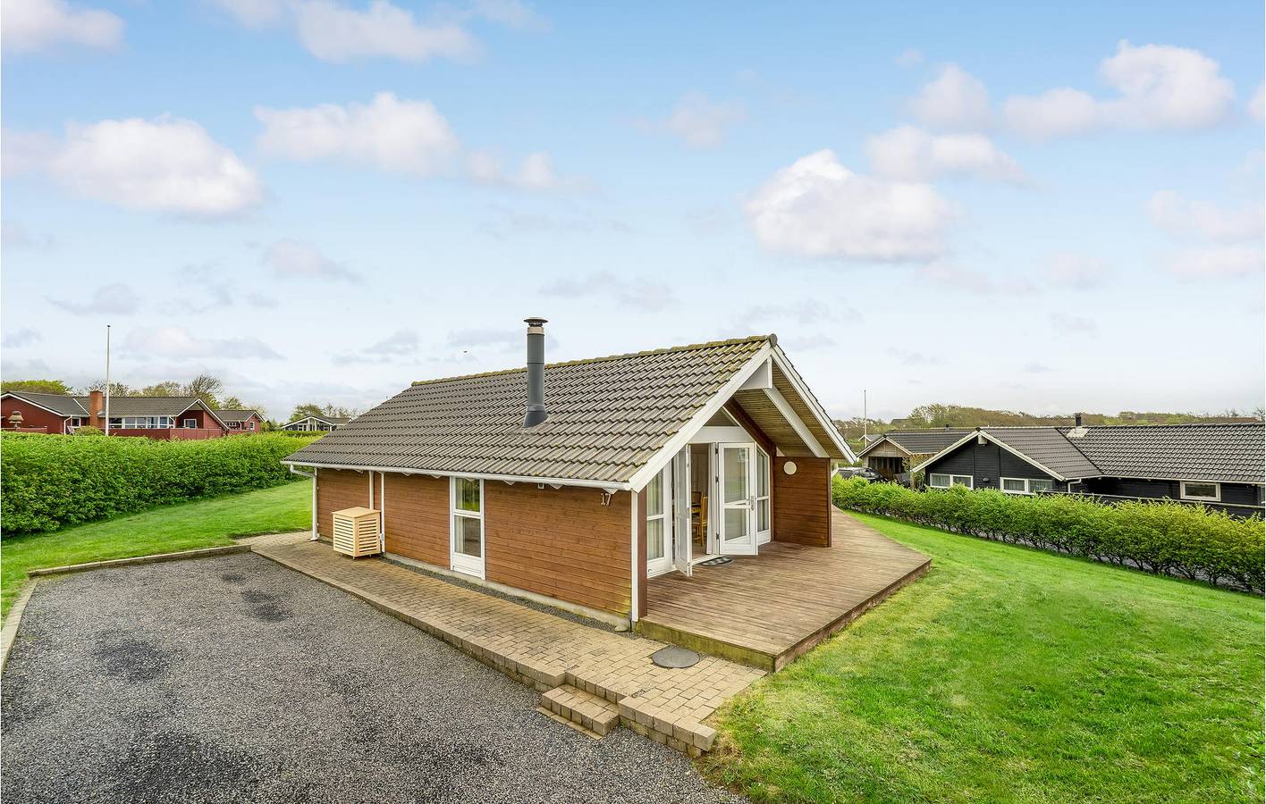 Ferienhaus für 6 Personen mit Terrasse in Ejsingholm, Limfjord in Westjütland