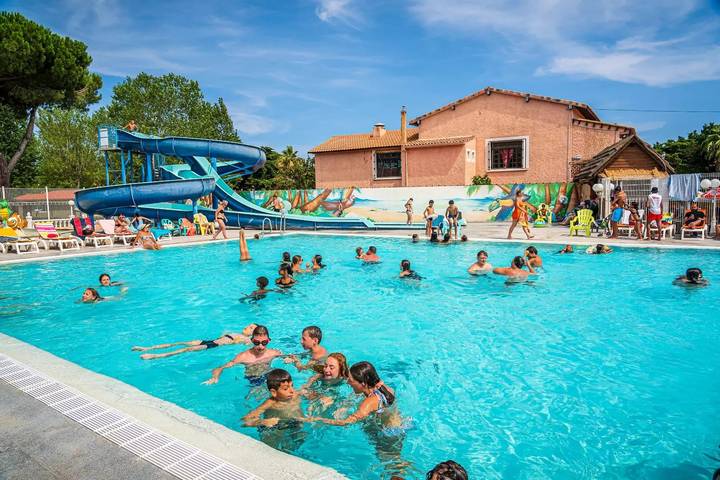 Camping pour 4 personnes, avec terrasse, animaux acceptés à Sérignan - 4