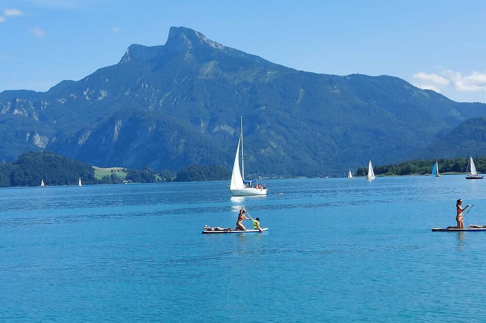 Ganze Wohnung, Schloss Mondsee bei Salzburg mit Seeblick in Mondsee (Stadt), Mondsee & Irrsee