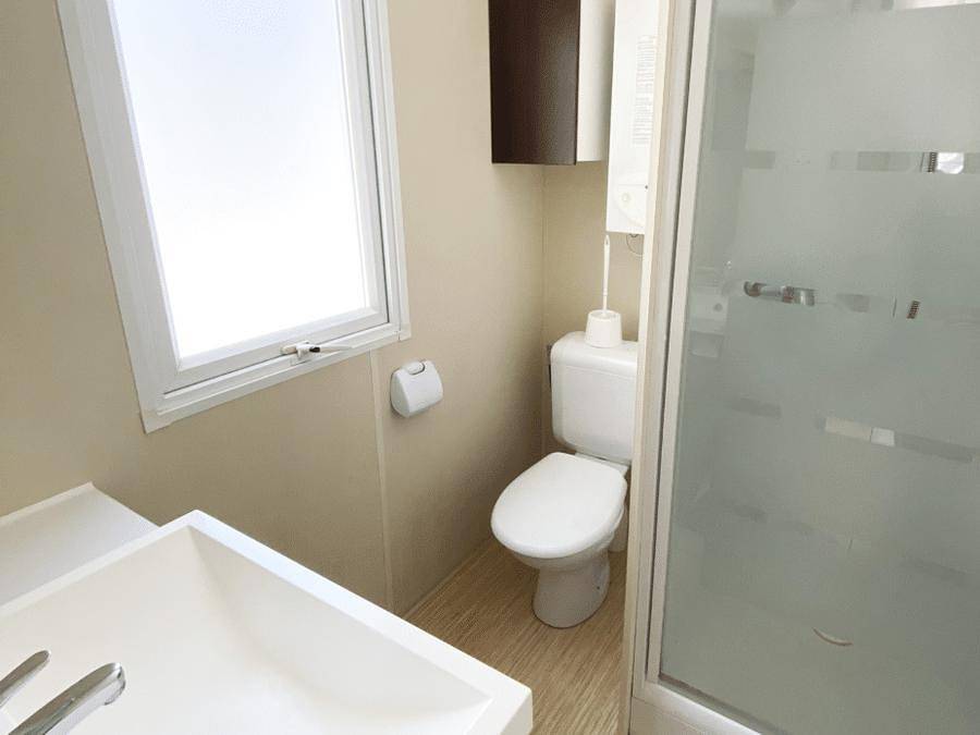 Camping Ostrea - Mobile home 2 persons - Le Vivier, Mobil Home 1 Bedroom in Dolus-d'Oléron, Côte de Beauté