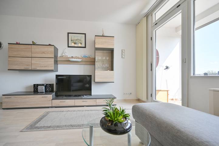 Ferienwohnung für 2 Personen, mit Balkon und Ausblick in Süssauer Strand - 3