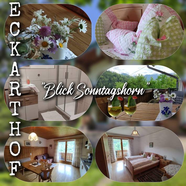 Ferienwohnung für 4 Personen, mit Balkon und Terrasse sowie Garten im Chiemgau - 4