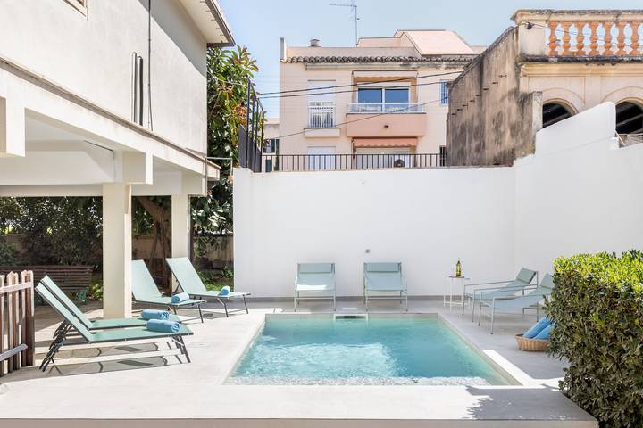 Heated pool inside Palma - Villa Palma 2 in Palma, Mallorca Oeste