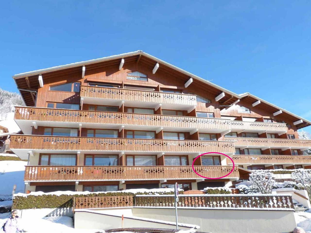Estudio entero, Estudio cerca de pistas y comercios con garaje in La Clusaz, Región de Annecy