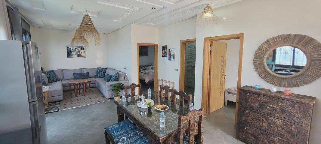 Location de vacances pour 5 personnes, avec jardin ainsi que vue et terrasse dans Tnine Aglou - 4