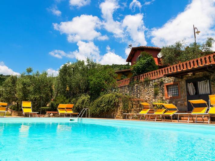Bauernhaus für 3 Personen, mit Pool und Garten sowie Sauna und Terrasse, kinderfreundlich - 1