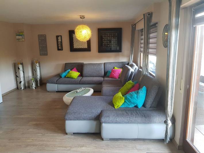 Ferienwohnung für 4 Personen, mit Garten und Balkon