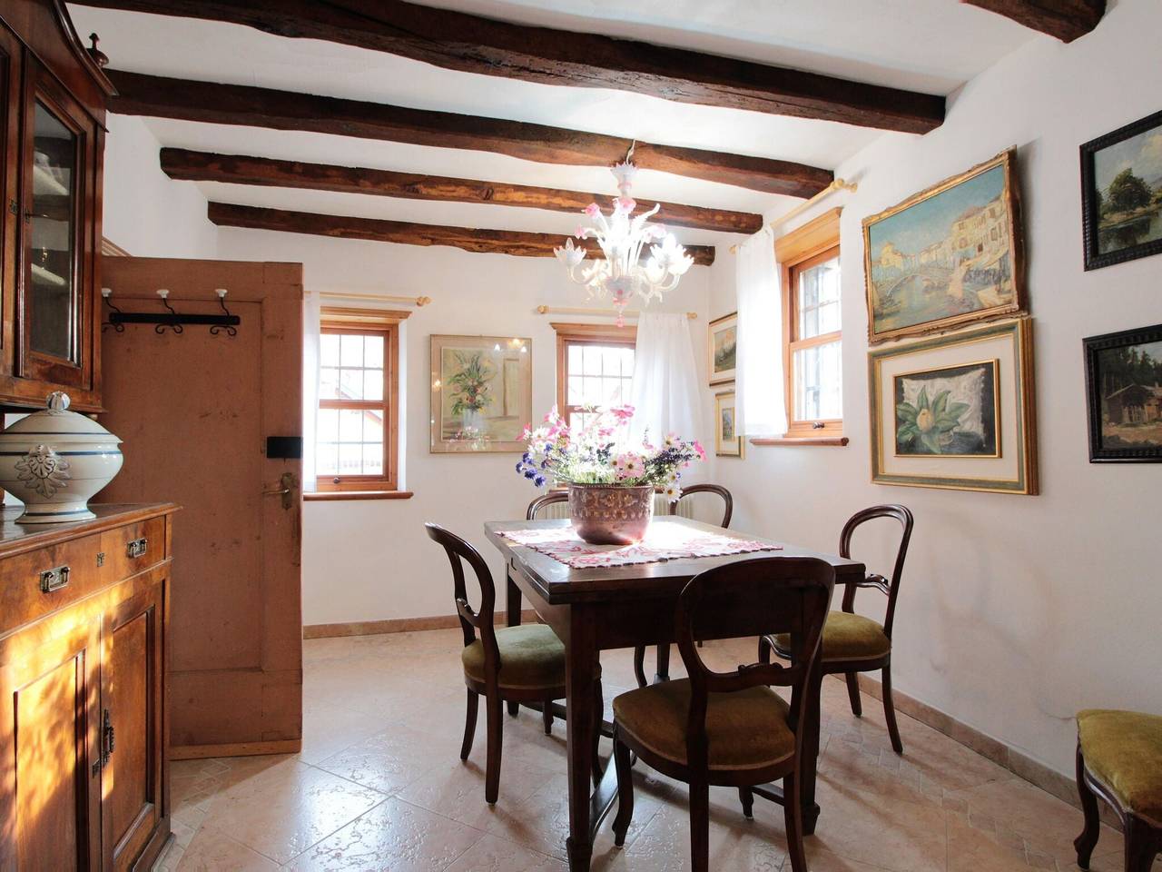 Haustierfreundlicher Rückzugsort in den Dolomiten in Chies d'Alpago, Südliche Karnische Alpen