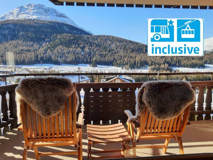 Ganze Wohnung, Chesa Furtüna in Pontresina, Sankt Moritz