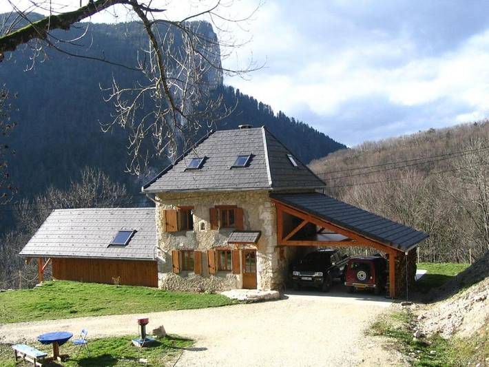 Maison de vacances pour 8 personnes, avec vue ainsi que jardin et terrasse