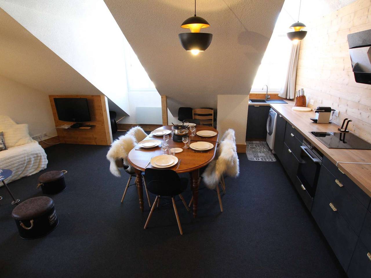 Apartamento entero, Apartamento 4 habitaciones para 10/12 pers en Briançon con Wifi in Briançon, Serre Chevalier
