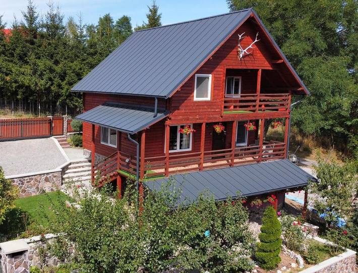 Domek letniskowy dla 10 osób, z widok i ogród w Karpaty (Rumunia)