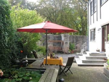 Ferienwohnung für 3 Personen, mit Garten und Terrasse, mit Haustier in Hann. Münden