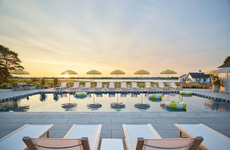 Dom gościnny dla 4 osób, z widok i basen oraz ogród w Maine