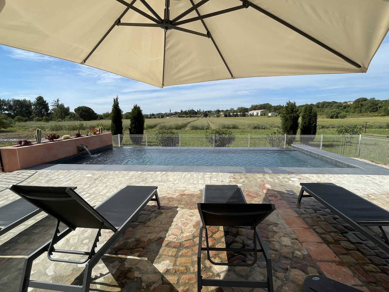 Casa de huéspedes para 6 personas con piscina in Maraussan, Region de Béziers