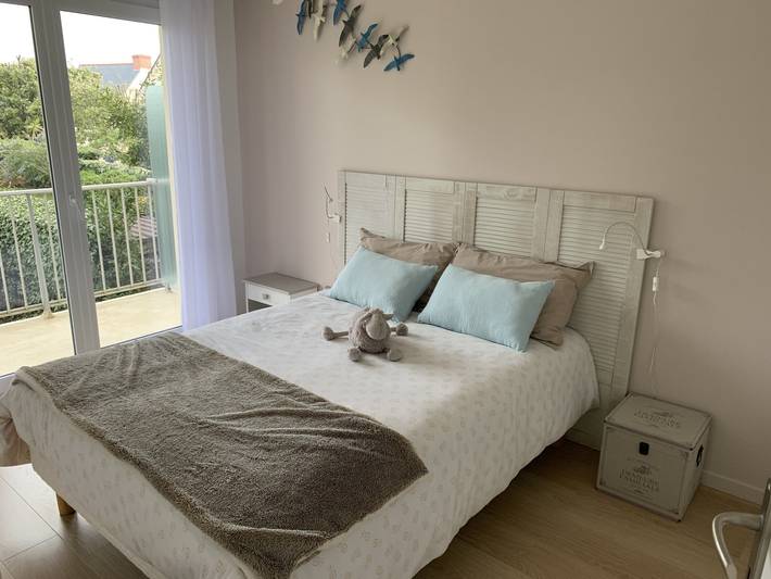 Gîte pour 2 personnes, avec balcon dans Plage de Port-Lin - 4