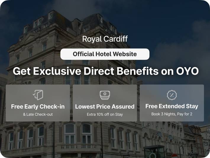 Ganze Wohnung, Royal Hotel Cardiff by Belvilla – Kompaktes Doppelzimmer in Cardiff, Cardiff und Umgebung
