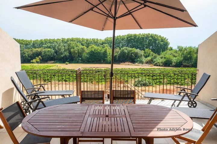 Gîte pour 4 personnes, avec jardin ainsi que piscine et vue à Sallèles-d'Aude - 4