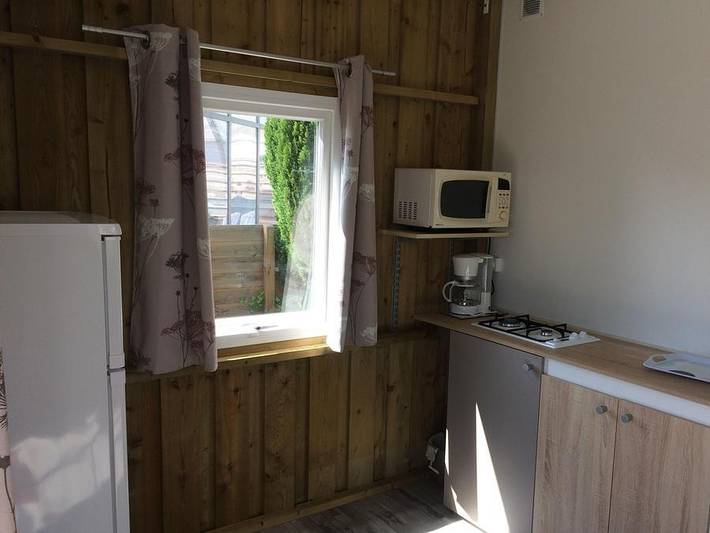Camping Le Rivage - Mobilheim 4 personen - Tithome Holz (ohne Bad) in Quettehou, Cherbourg und Umgebung